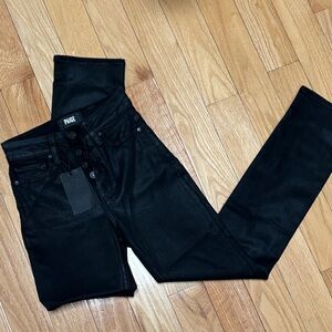 PAIGE Jet Black Skinny Jeans